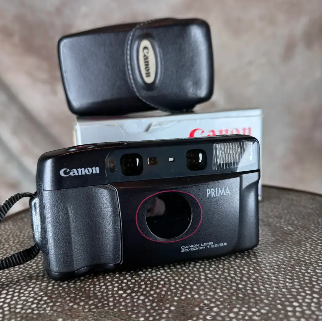Canon Prima Tele with bag and original box