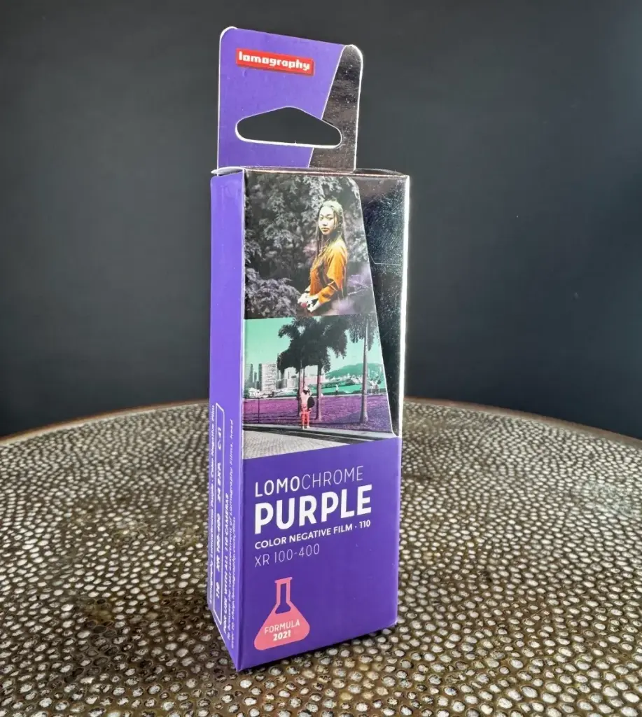 Lomography LomoChrome Purple XR 100-400 110 Film 