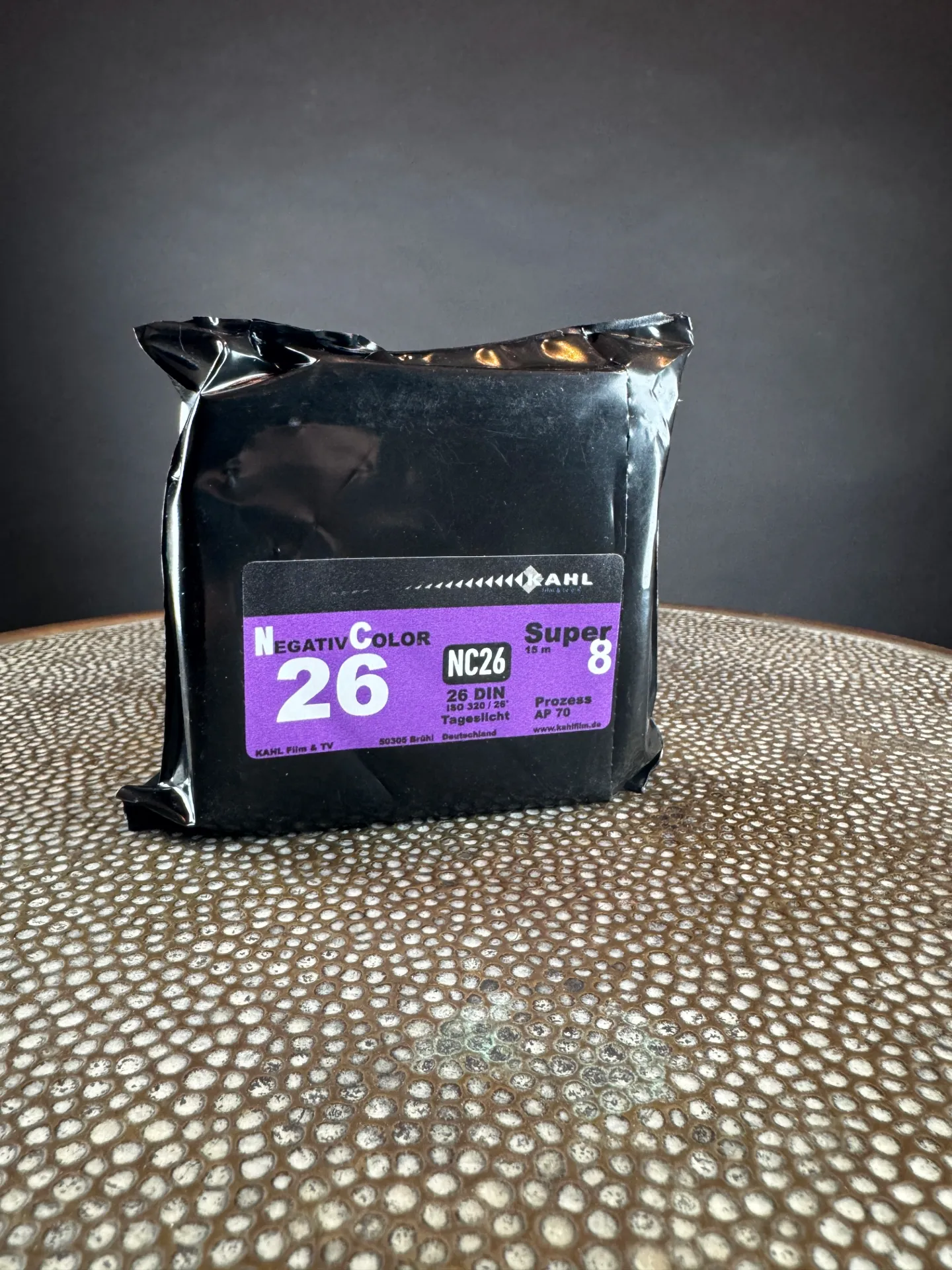 Film Super 8 KAHL NC26 - 320 ISO