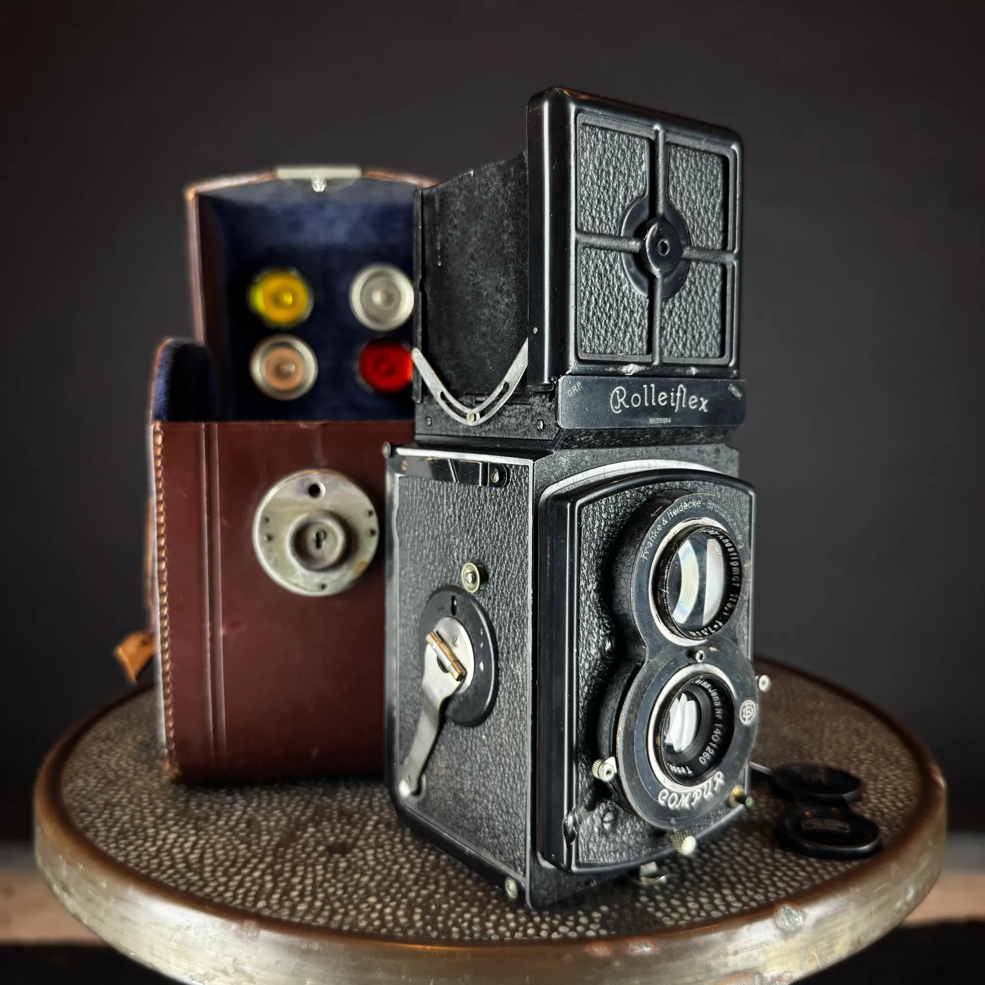 Rolleiflex + sacoche d'origine