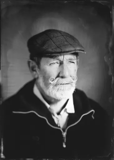 Wet plate Portrait Collodion – Tintype 13x18cm (1h