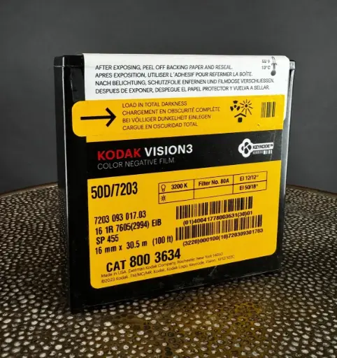 Kodak Vision3 50D 16mm – 30,5 m (100 ft)